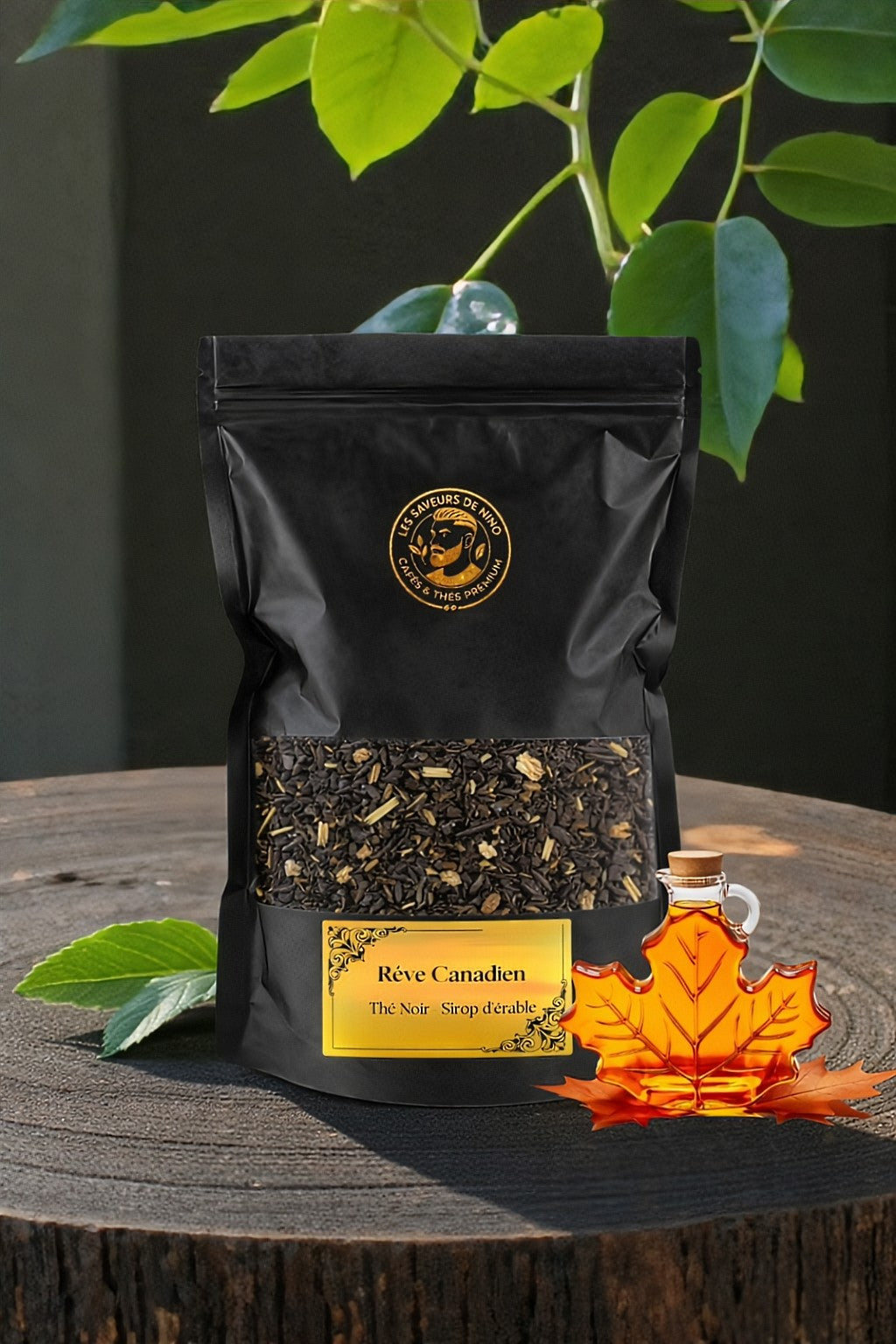 Thé Noir Rêve Canadien - Sirop d'Erable ( Caramel )
