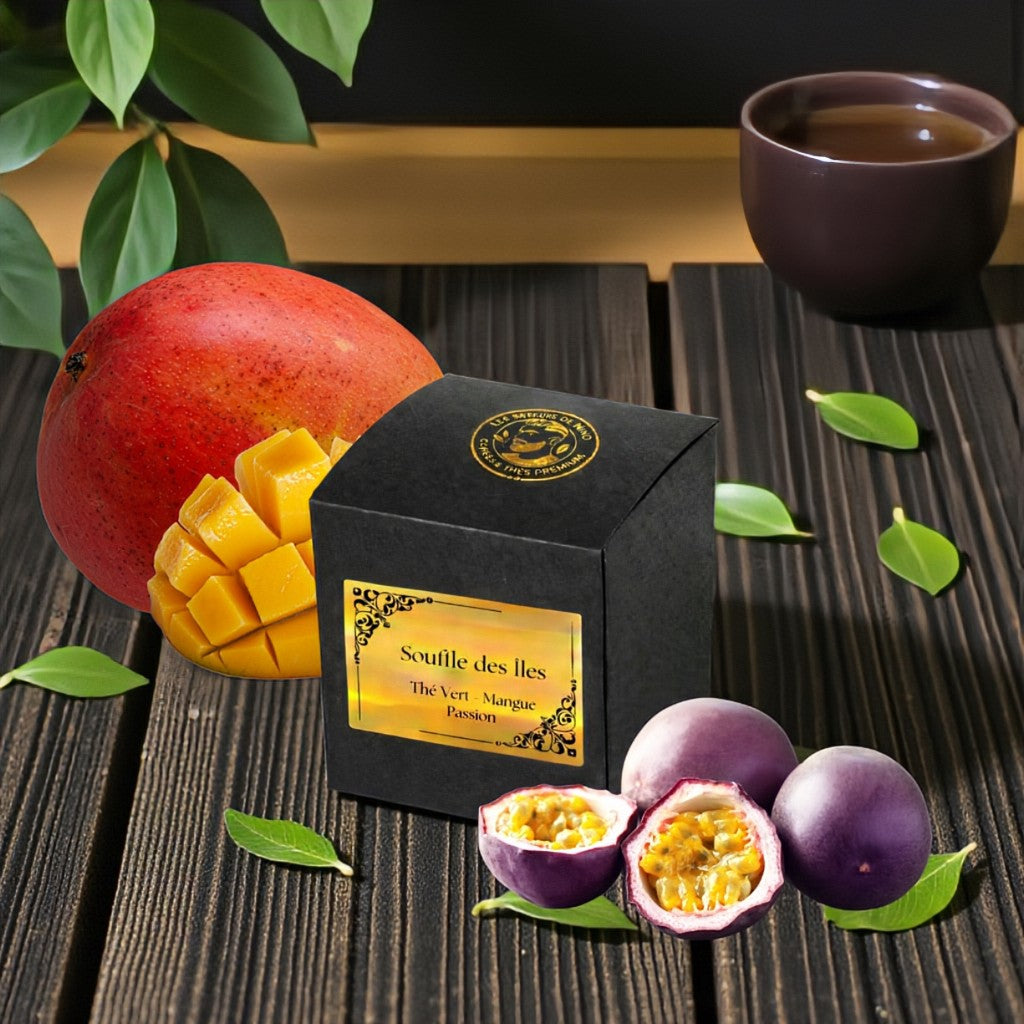 Thé Vert Souffle des îles - Mangue / Passion