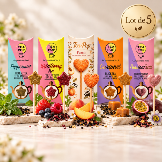 Tea-Pop® – Lot de 5 à composer