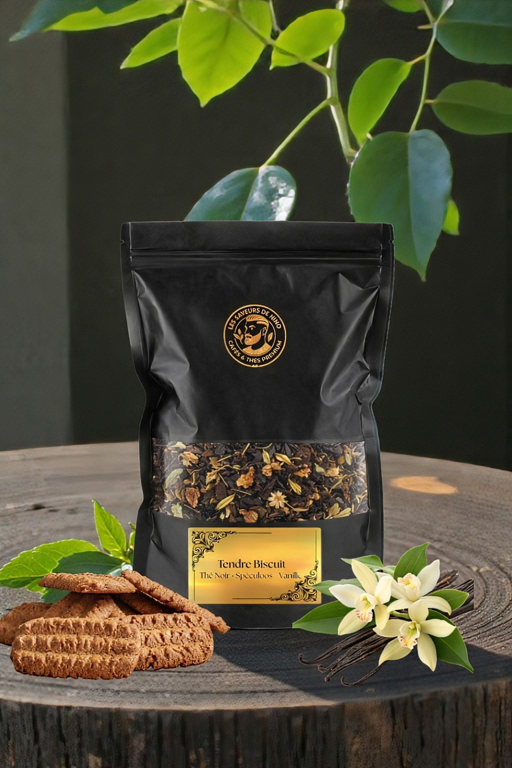 Thé Noir Tendre Biscuit - Spéculoos / Vanille